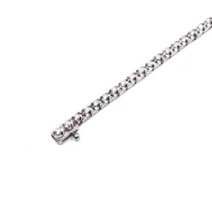 1.00ct Diamond Set Bracelet | Pre-Loved | 18K White Gold