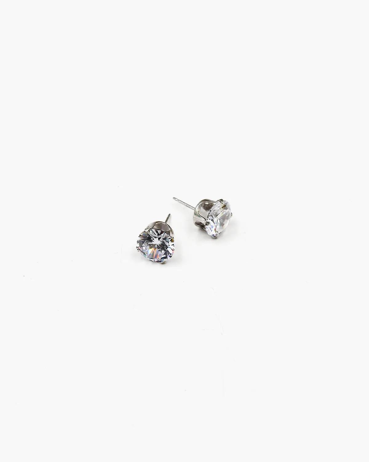 2.75 CT Classic Brilliant Cut CZ Earrings