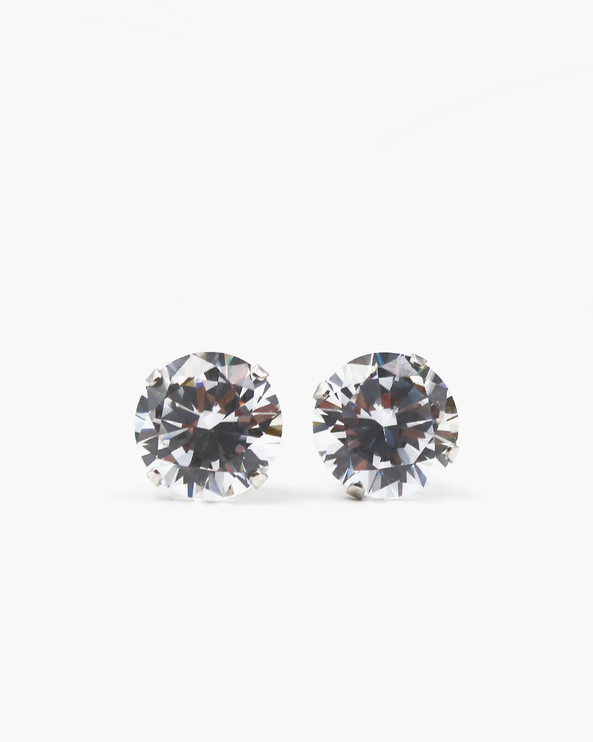 2.75 CT Classic Brilliant Cut CZ Earrings