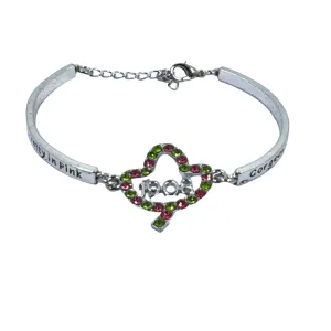 Alpha Kappa Alpha Ivy 1908 Bracelet Pretty in Pink