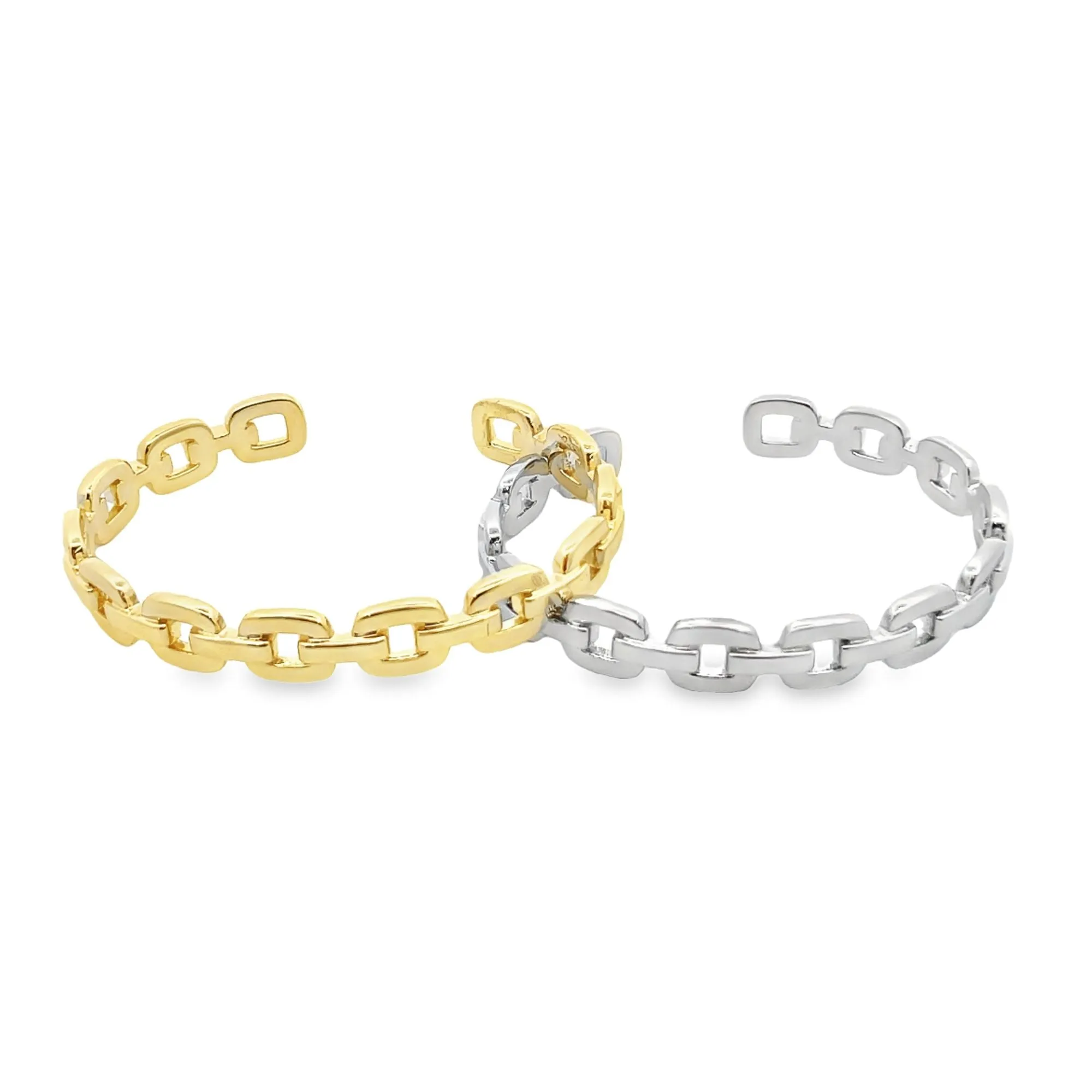 Chain Style Wrist Cuff Bangle (B7)