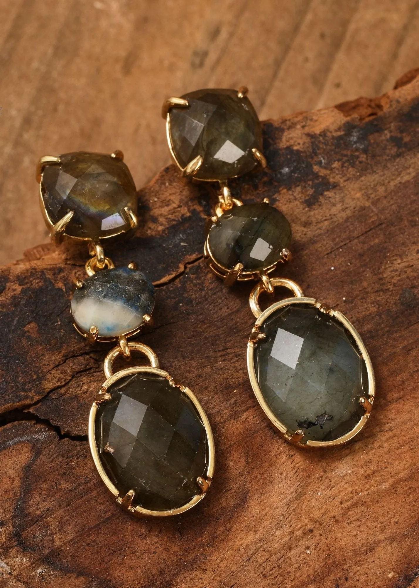 Classic Gemstone Drop Earrings