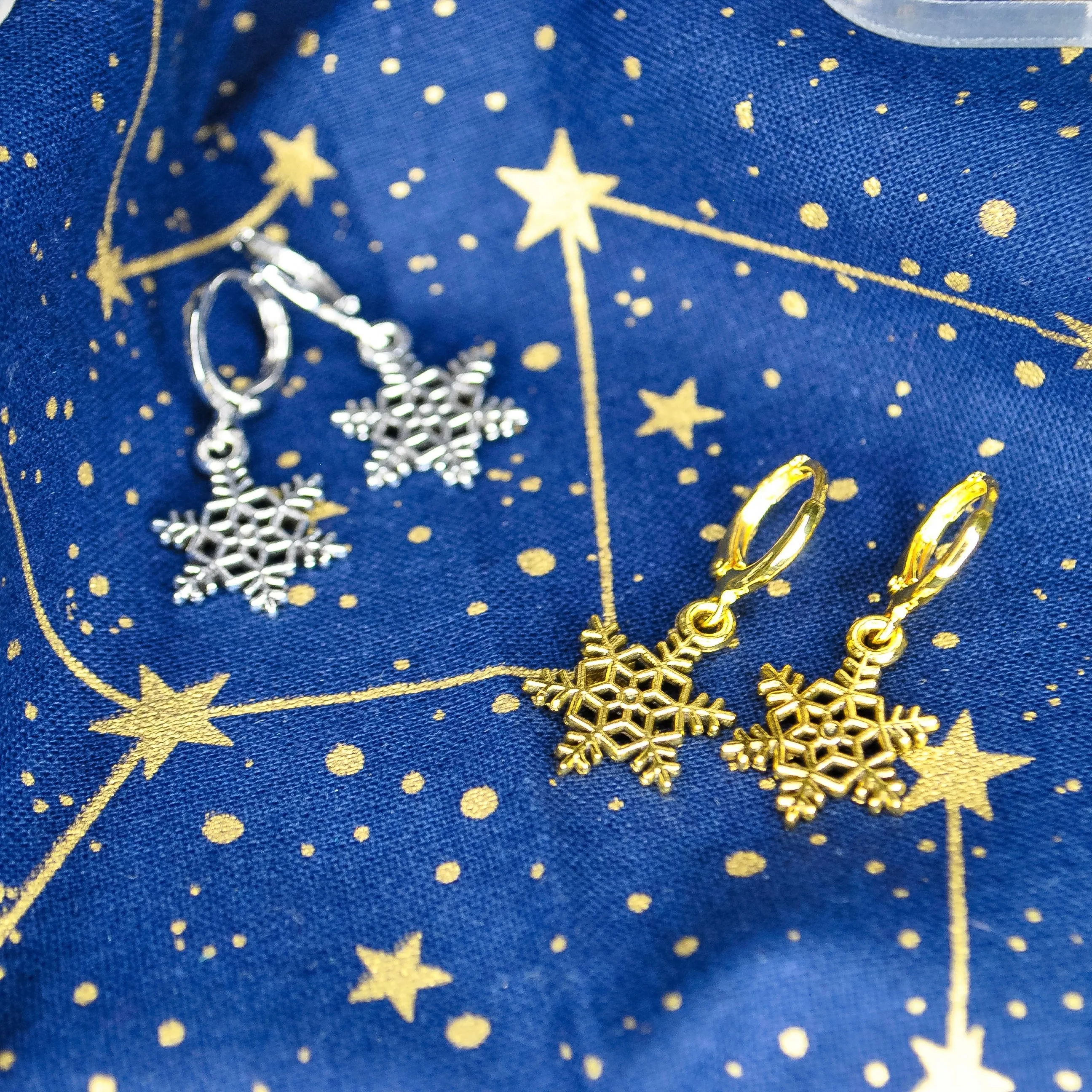 Classic Snowflake Earrings