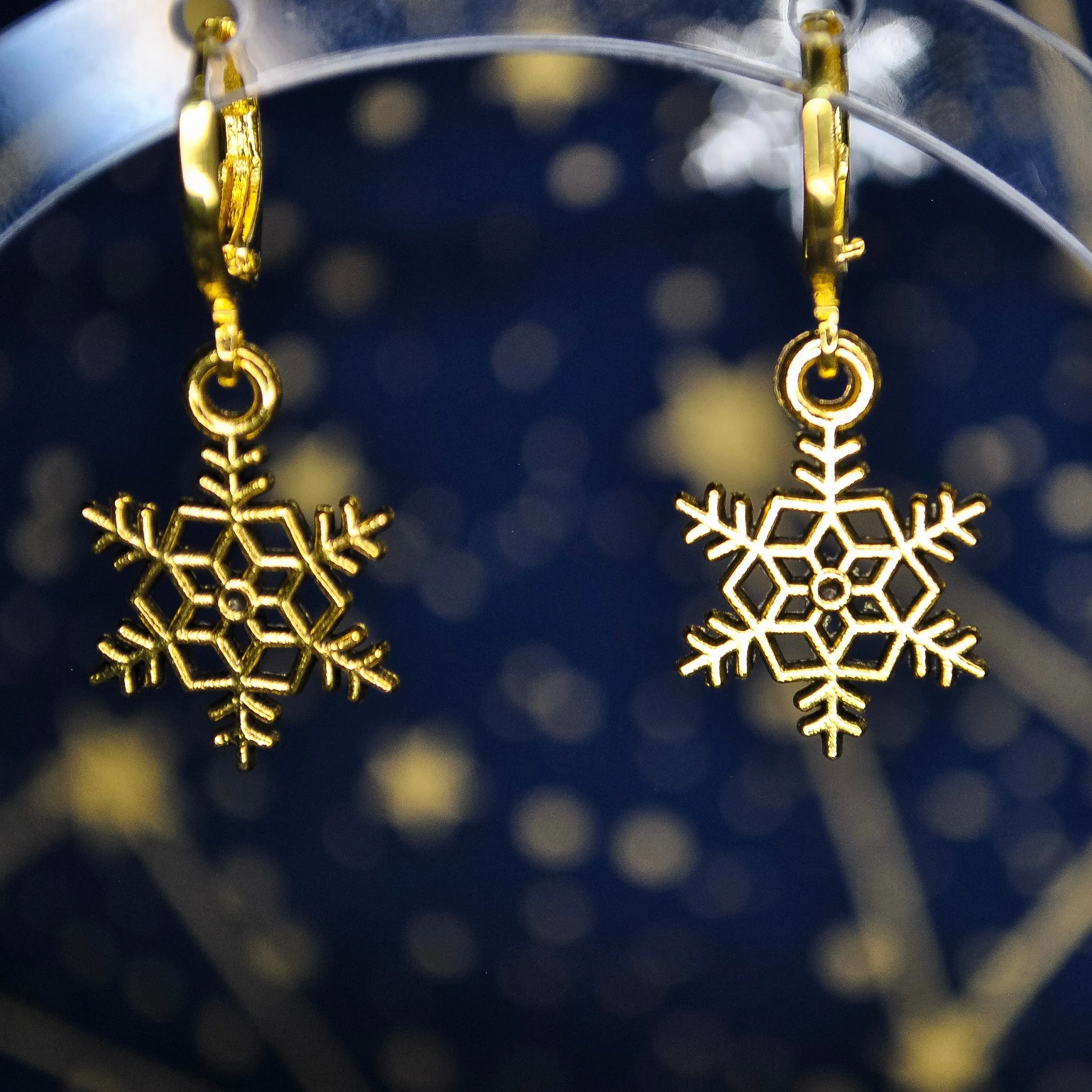 Classic Snowflake Earrings