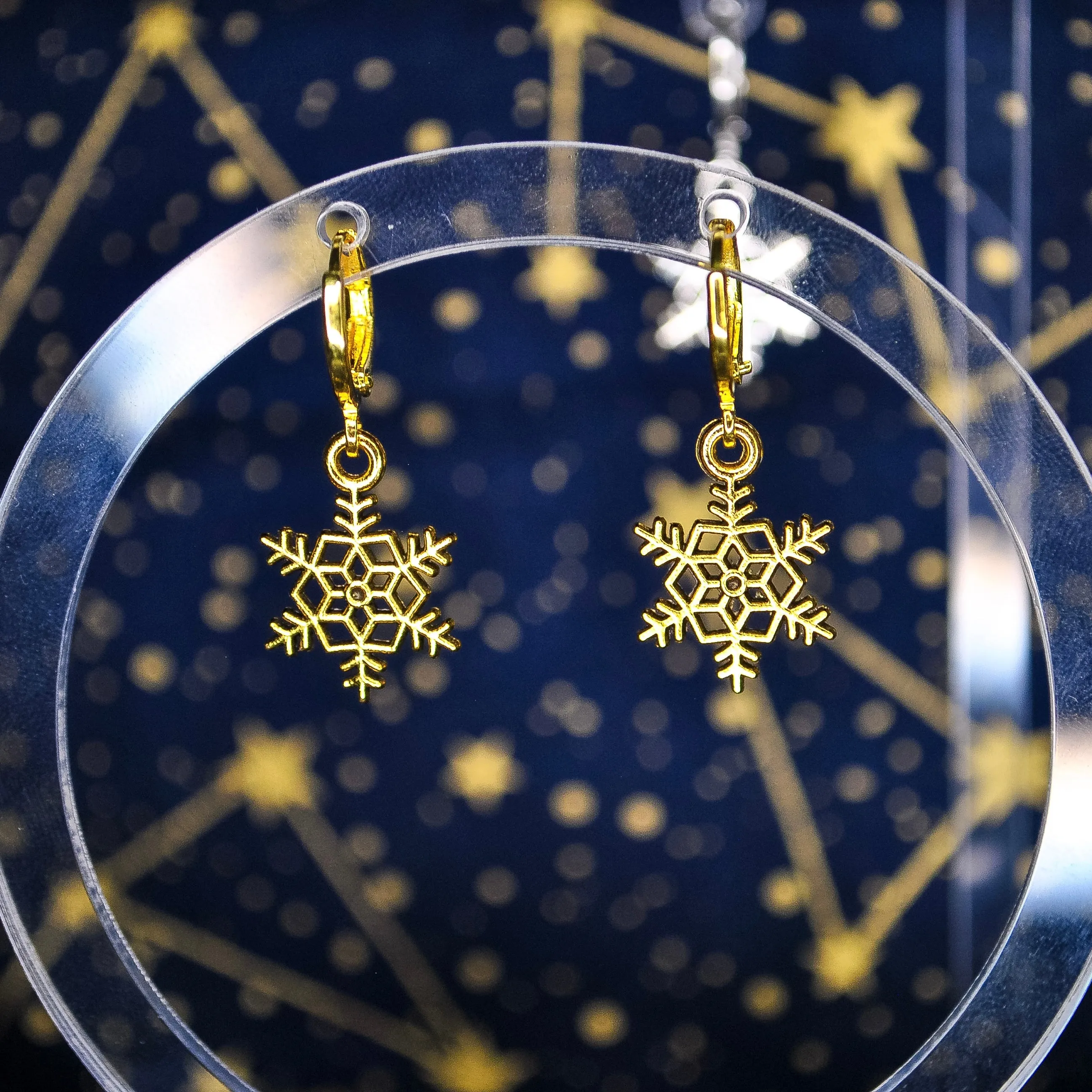 Classic Snowflake Earrings