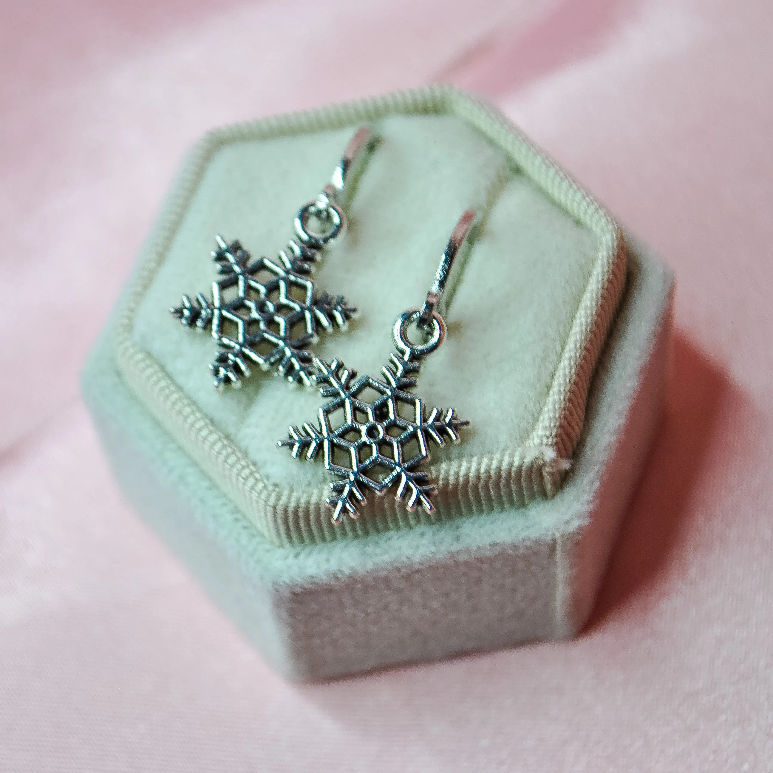 Classic Snowflake Earrings