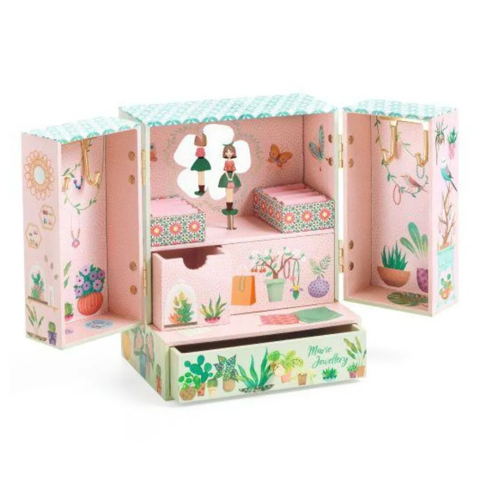 Djeco Music Box, Secret Garden Musical Jewellery Box 6 yrs  