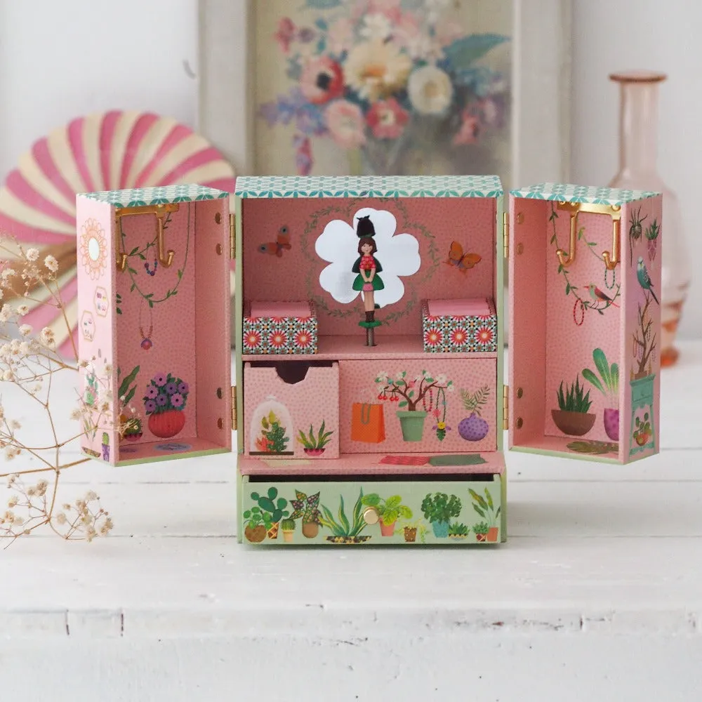 Djeco Music Box, Secret Garden Musical Jewellery Box 6 yrs  