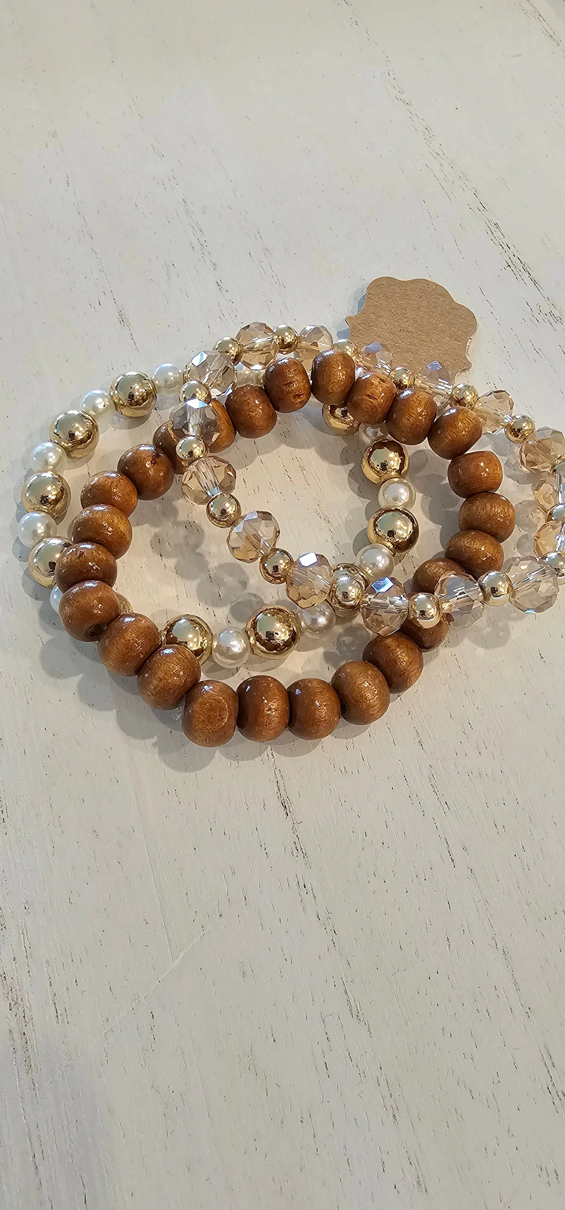 Elli Stackable - Light Brown - Boho Bracelet