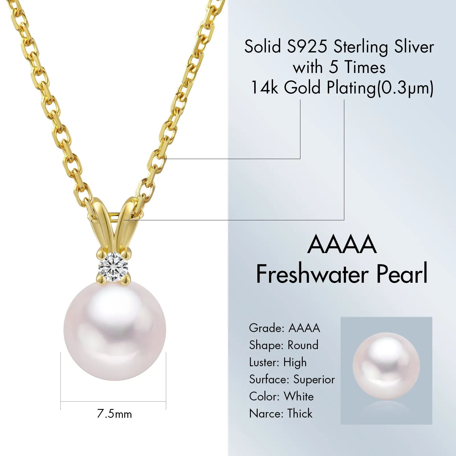 Freshwater Pearl Necklace for Women