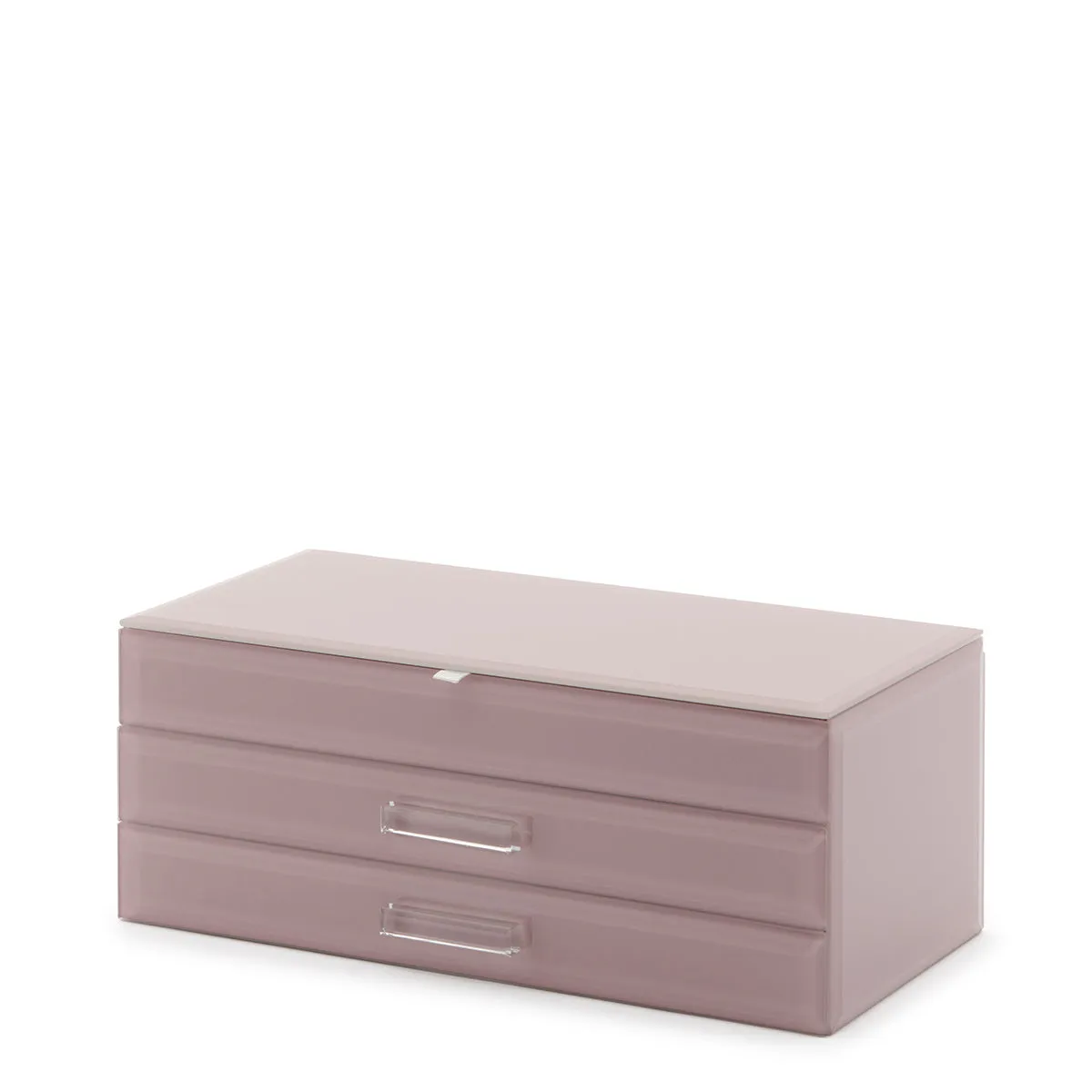 GABRIELLA Dusty Rose Large Jewellery Box