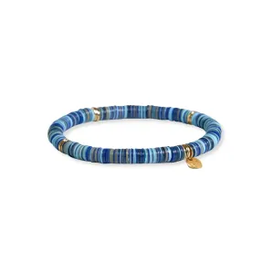 Grace Multi Mix Stretch Bracelet Blue