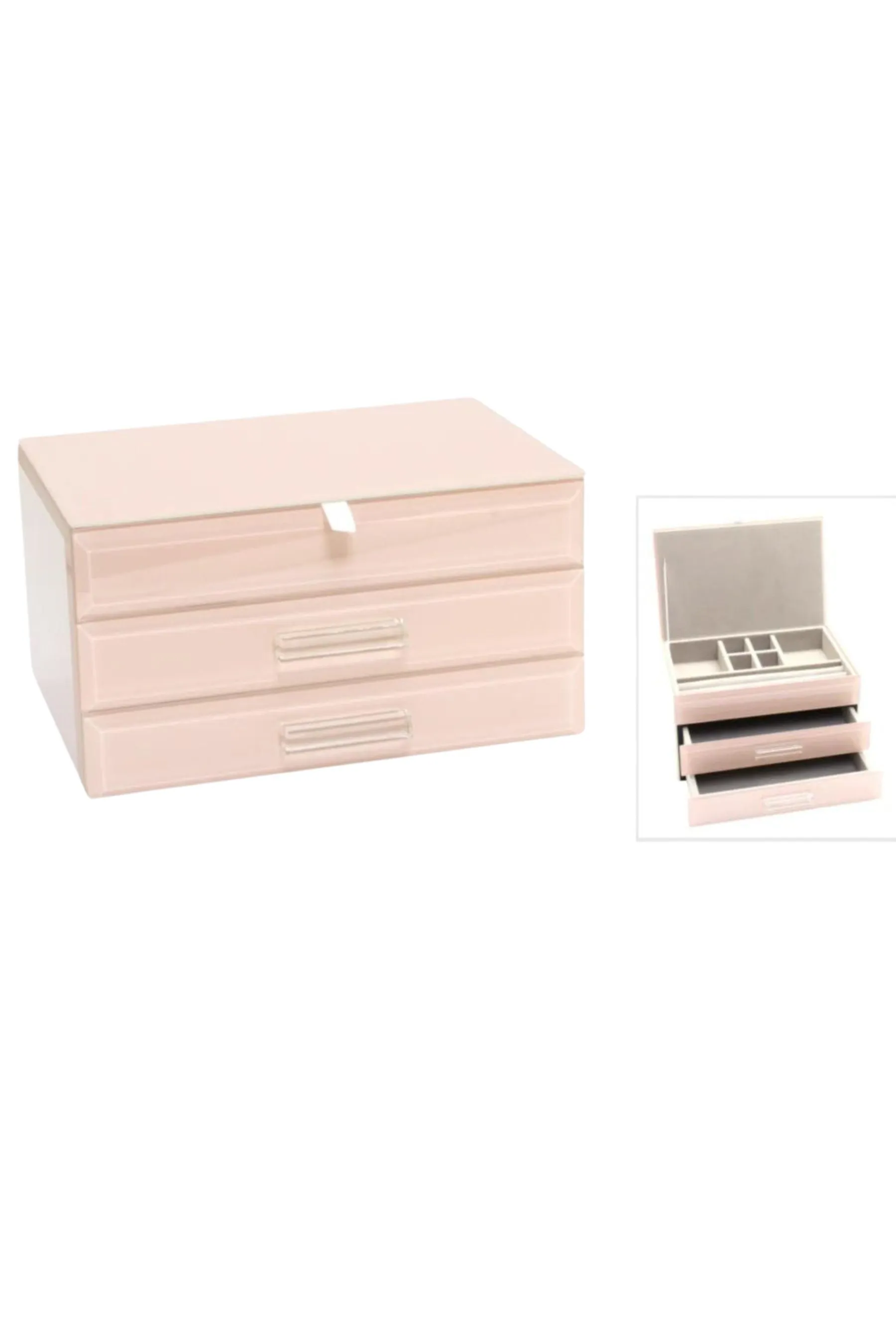 Jewellery Box | Blush Glass Medium