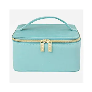 Jewellery Cube Luxe Velvet Large Seafoam