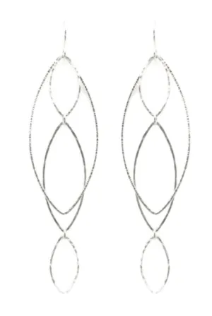 Marquis Drop Earrings, V4