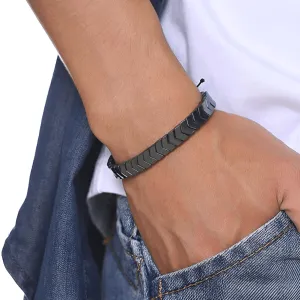 Men's Stainless Steel Adjustable Bracelet