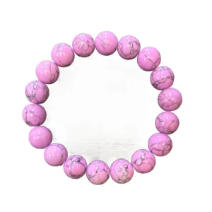 Orchid Magnesite 10mm Bracelet