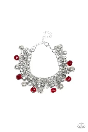 Paparazzi Bracelet ~ The Party Planner - Red