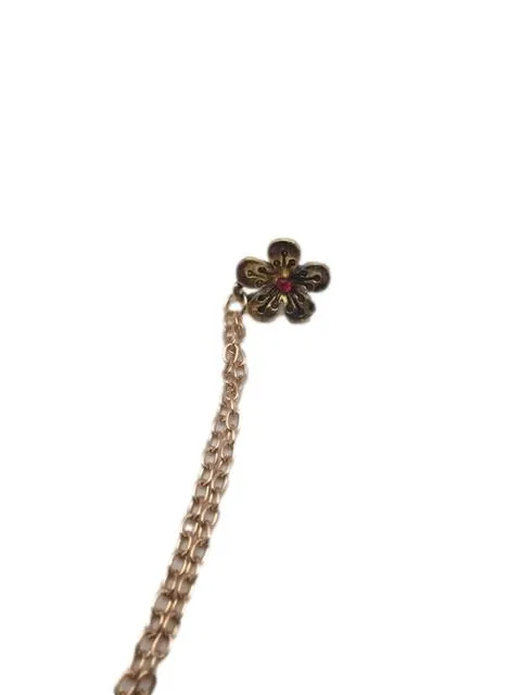 Peacock Broach Lapel Pin with attached Flower Pin