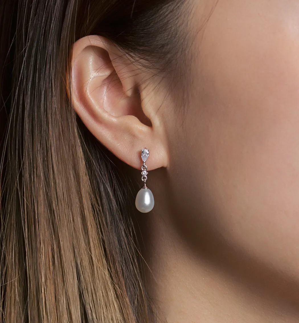 Perla Classic Dainty Drop Earrings