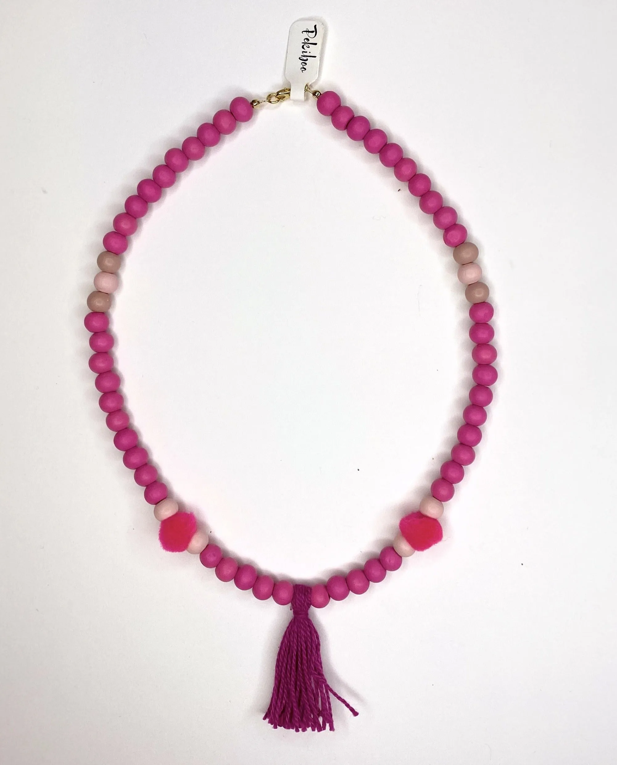 Pink  Necklace and Bracelets