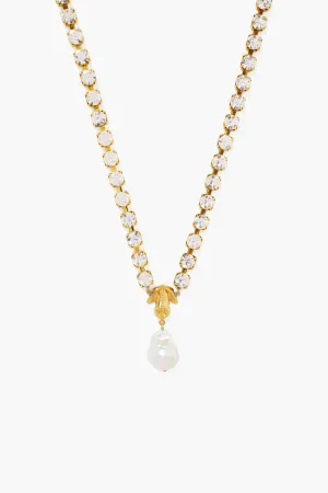 Pippa Choker Necklace White Pearl