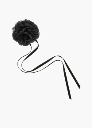 Rian Ribbon Tie -- Black