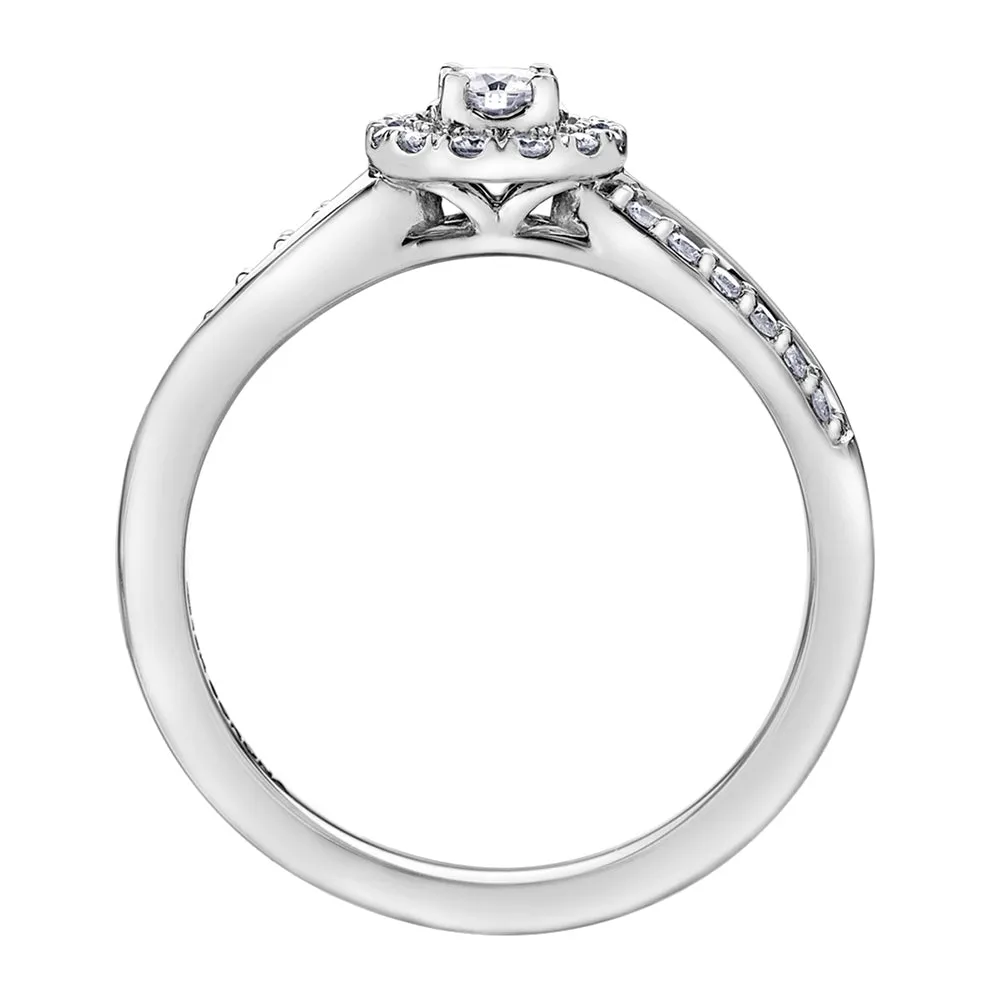 Round Canadian Diamond Ring