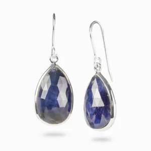 Sapphire Drop Earrings