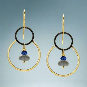 Sapphire Nights Earring