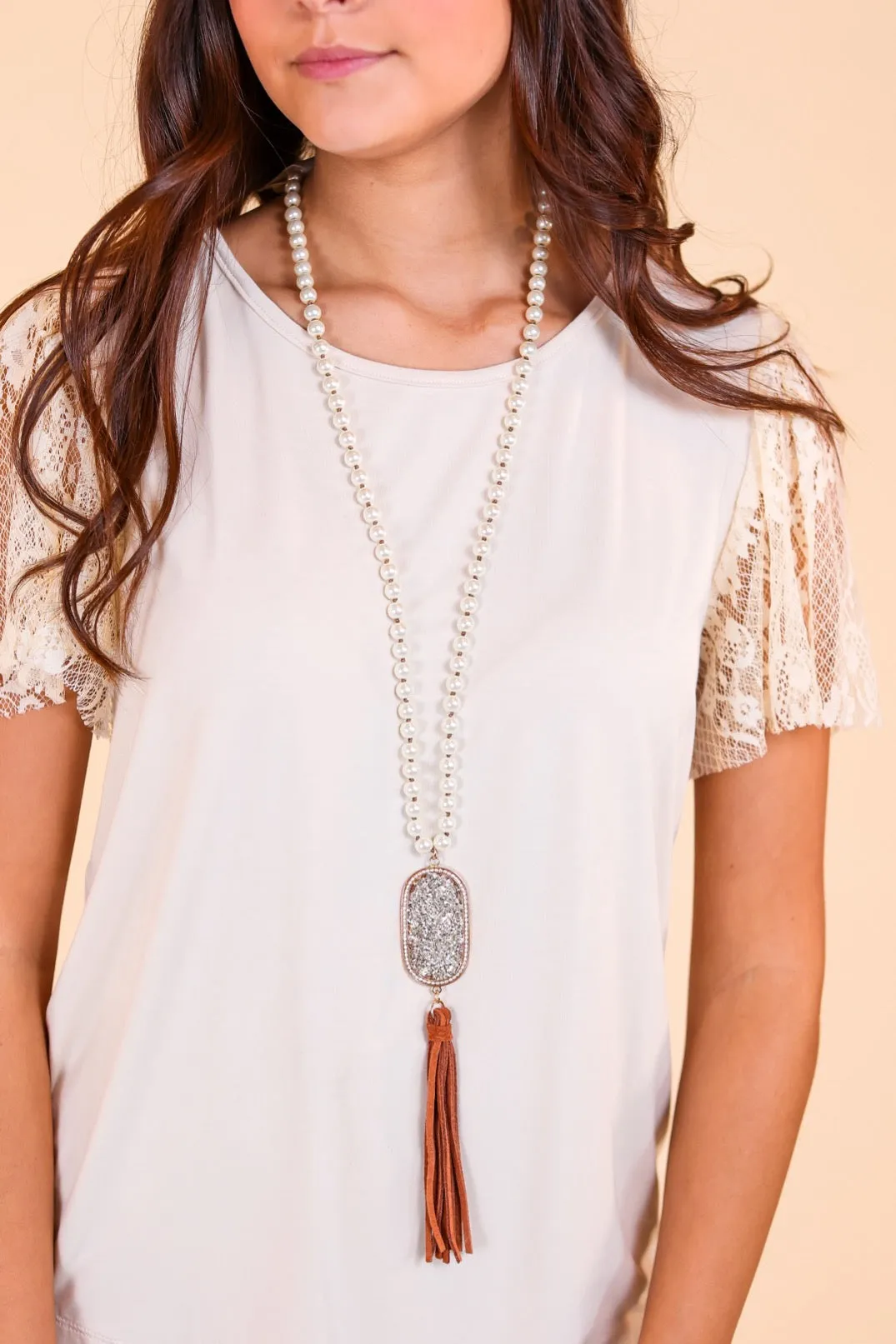 Simply Elegant Beaded Necklace