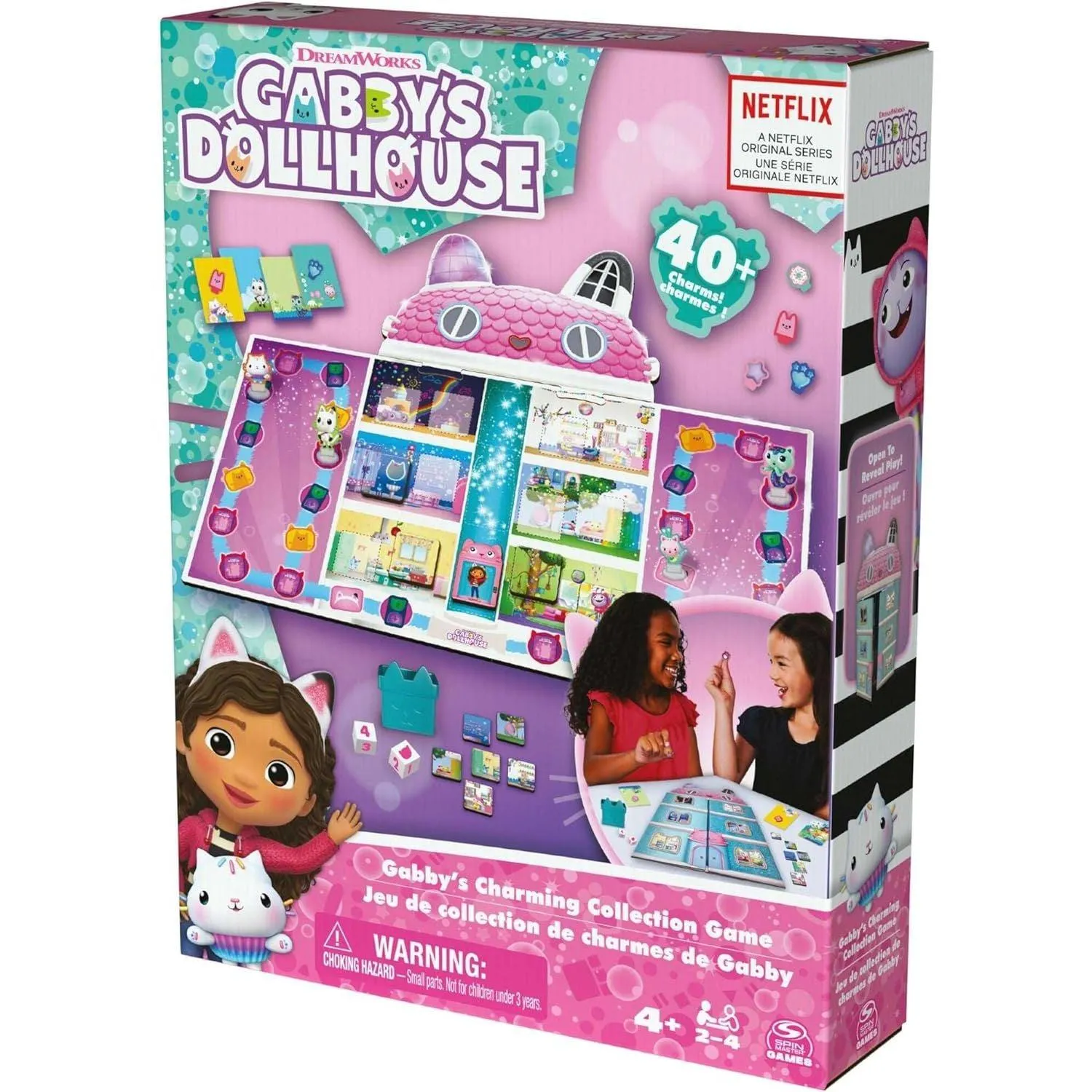 Spin Master Gabby's Dollhouse Collectible Social Board Game Talismans