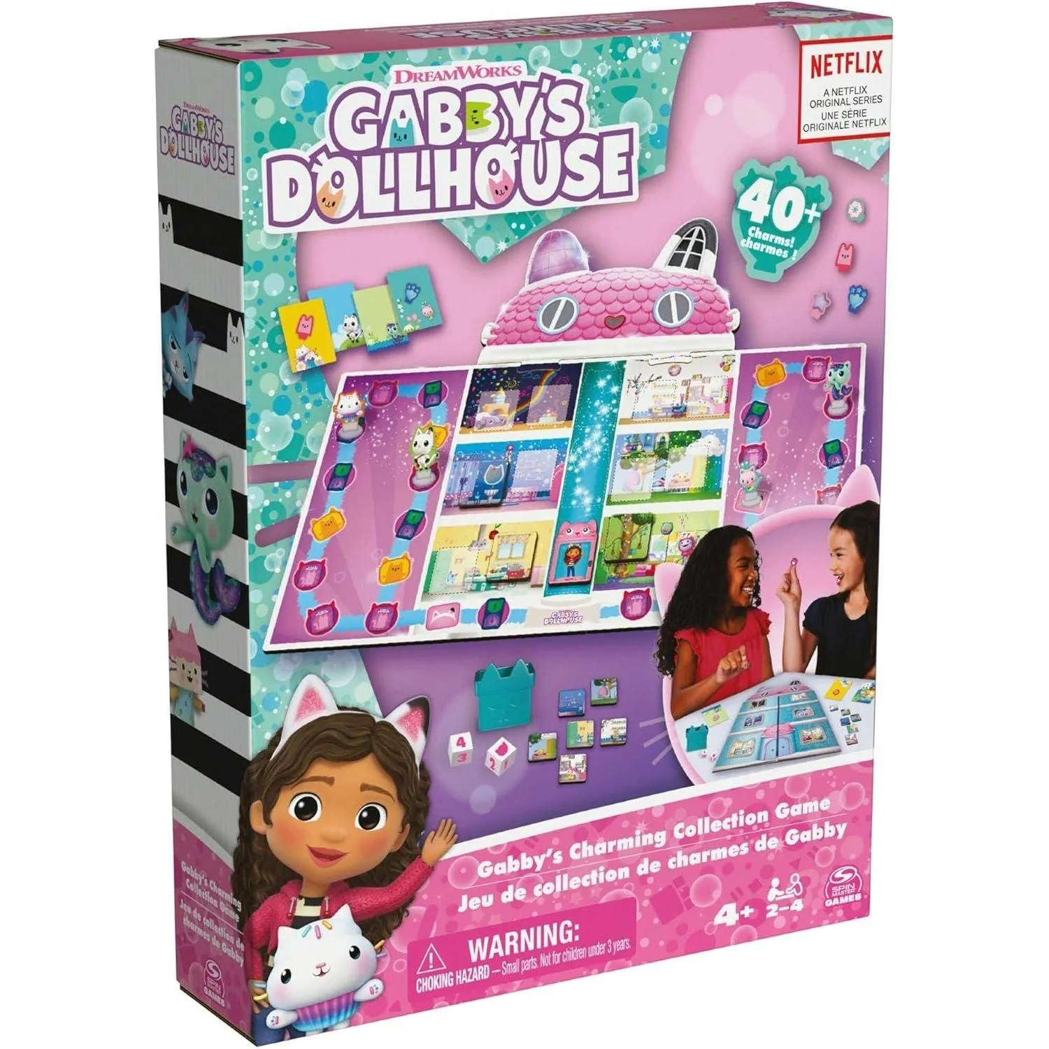 Spin Master Gabby's Dollhouse Collectible Social Board Game Talismans