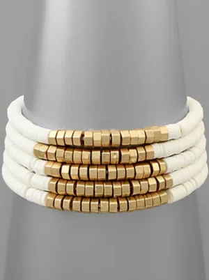 Stacks of Gold Bracelet