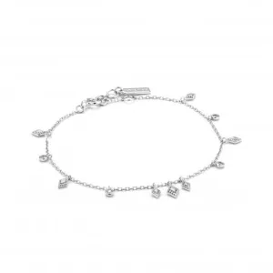 Sterling Silver Rhodium Plated Bohemia Bracelet B016-02H