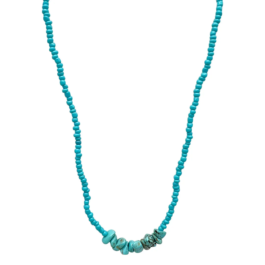 Turquoise Beaded Necklace