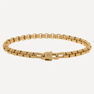 Urban Edge SS Bracelet - Matt Gold